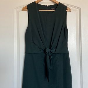 NWT Ann Taylor Dark Green Midi Dress